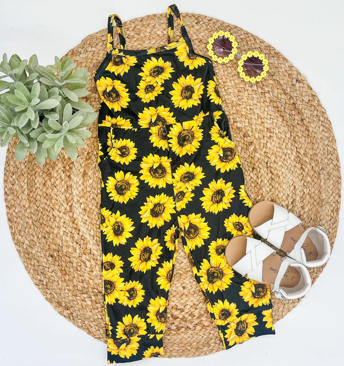 RTS: Sunflower/ Leopard Jumper*