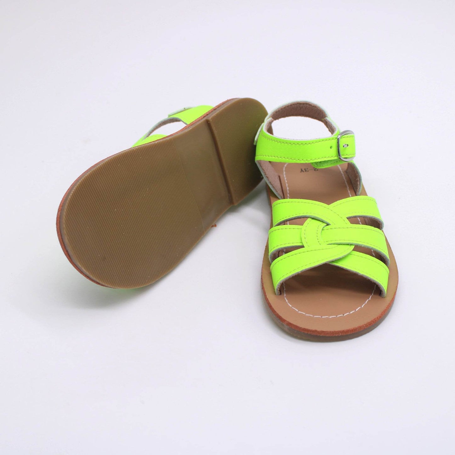 RTS: Youth - Vegan Leather Strappy Sandals