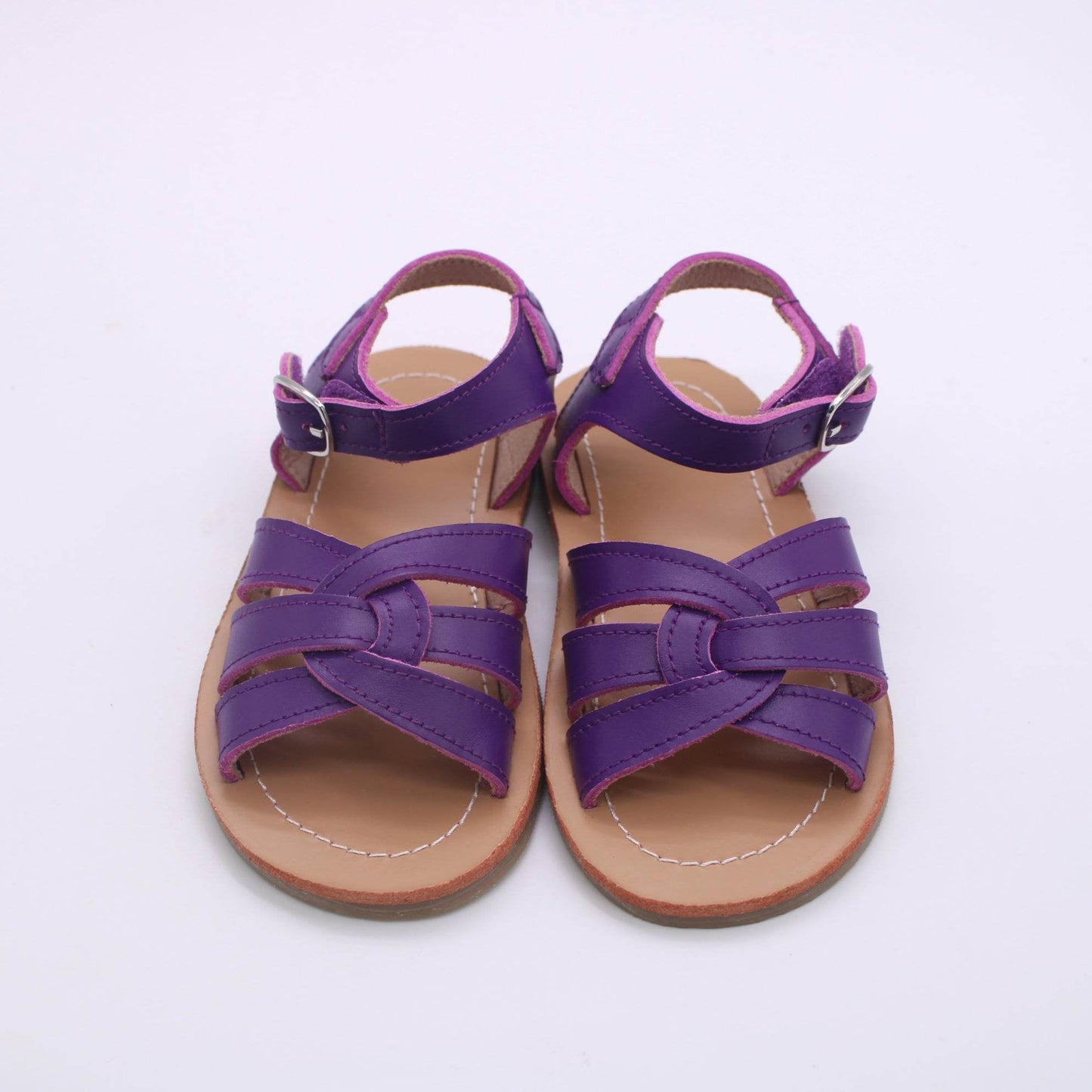 RTS: Youth - Vegan Leather Strappy Sandals