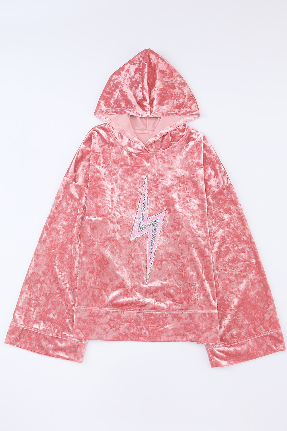 RTS: Aella Lighting bolt hooded pullover