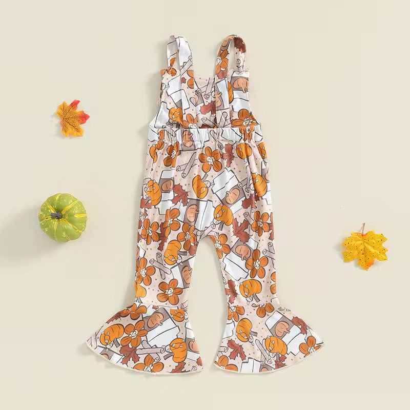 PREORDER: RERUN Pumpkin Spice and Floral Ghost Girl's Jumpers 9.23.24 OSYM