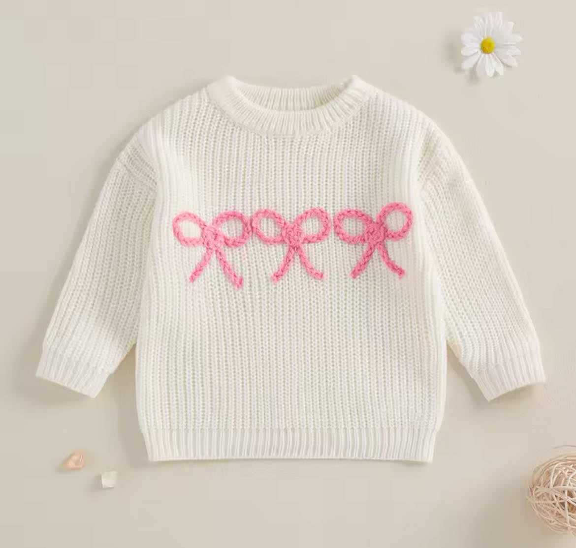 PREORDER: Knit Bow Sweaters 9.23.24 OSYM