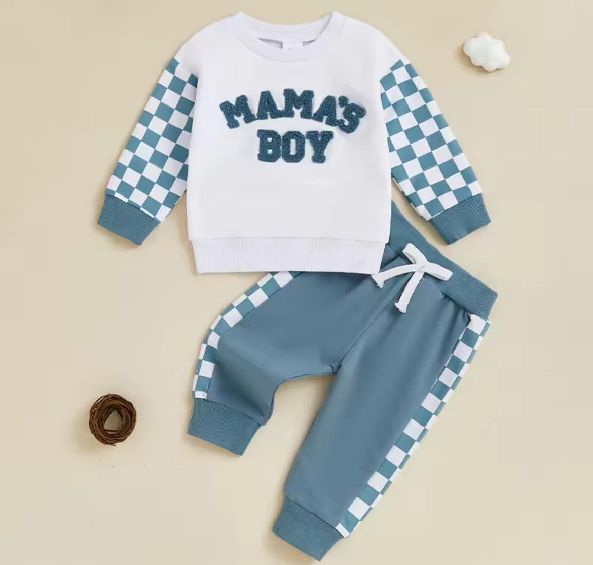 PREORDER: Mama's Boy Patch Checker Set 9.23.24 OSYM