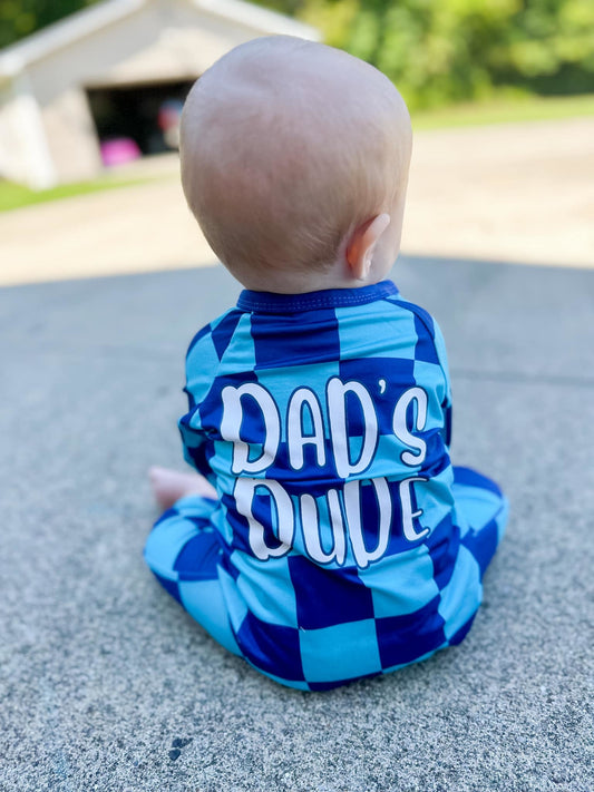 PREORDER: Dad's Dude Checker Onesie 9.23.24