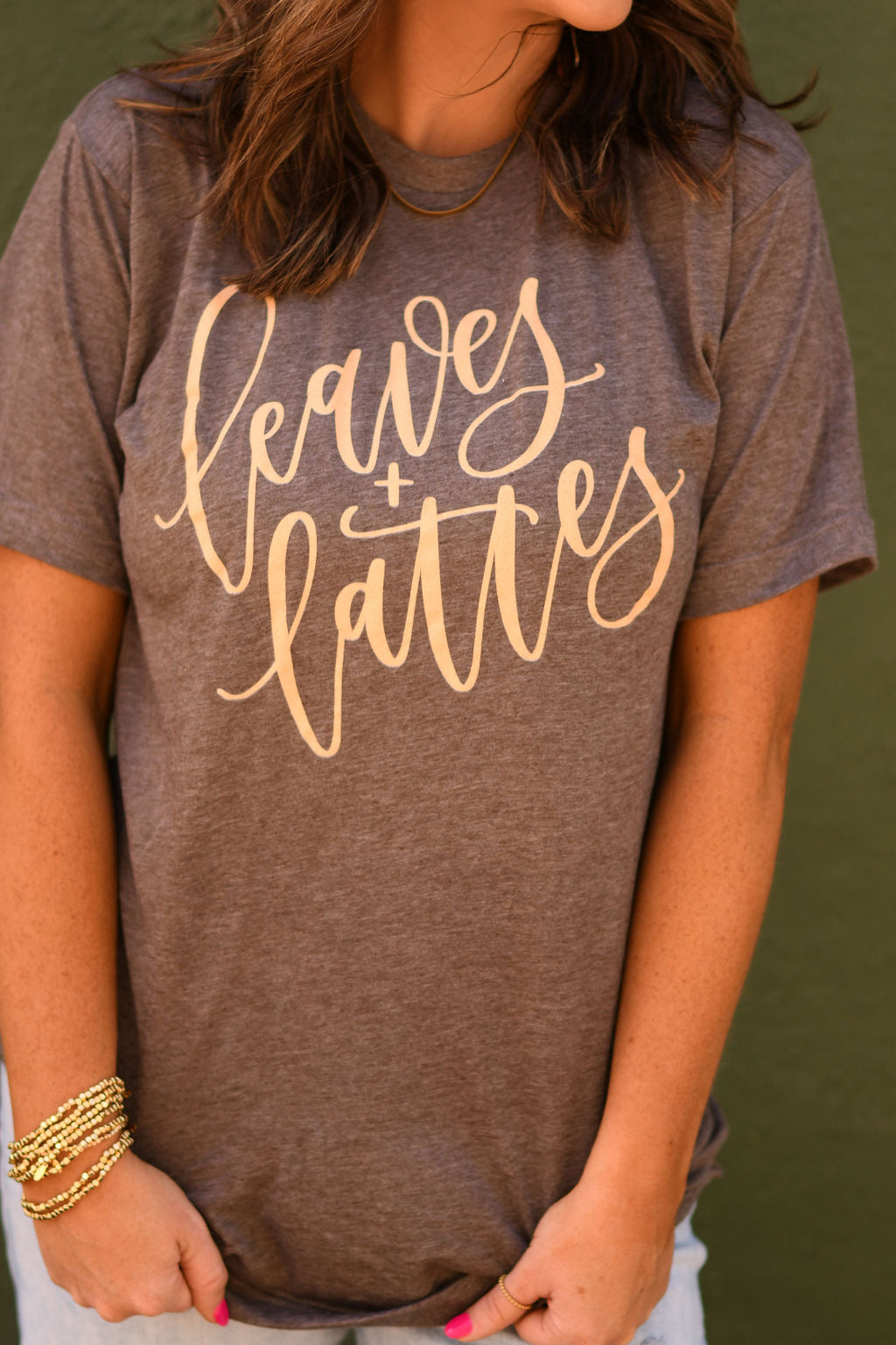 Leaves and Lattes Tee