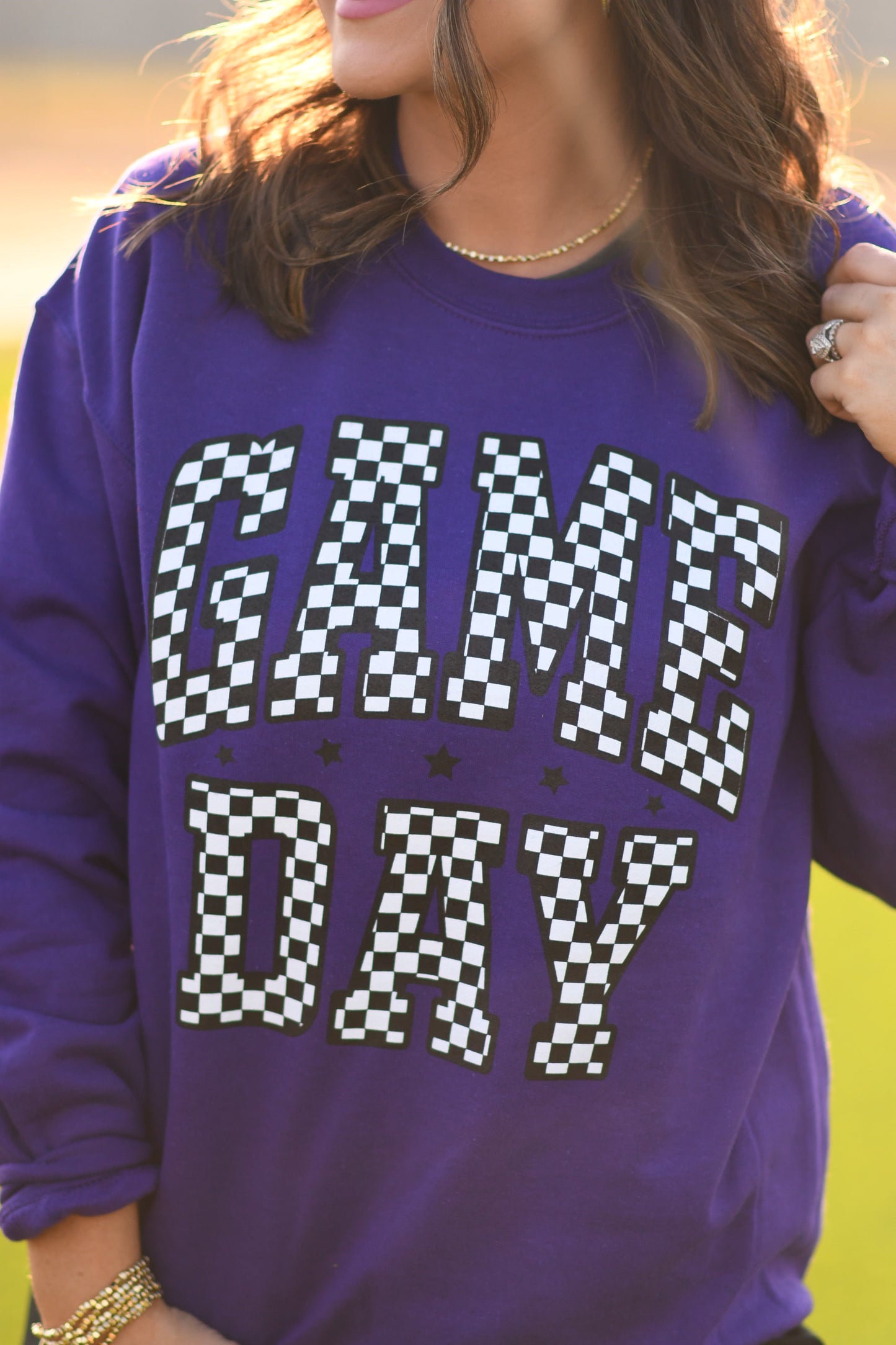 Purple Gameday Sweatshirt