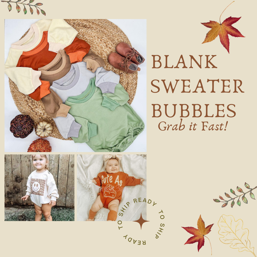 INFANT'S/TODDLER'S SWEATER CREWNECK BUBBLES