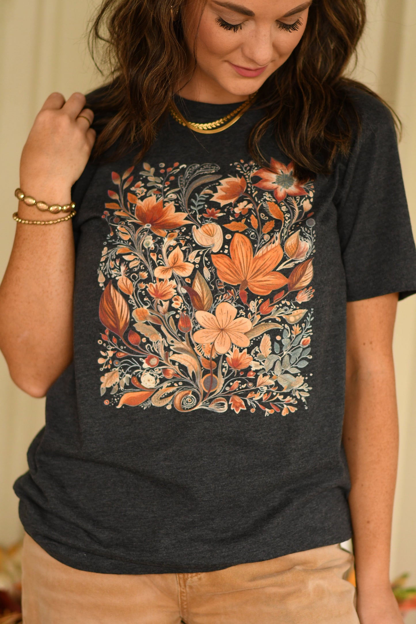 Fall Flowers Tee - Youth and Adult