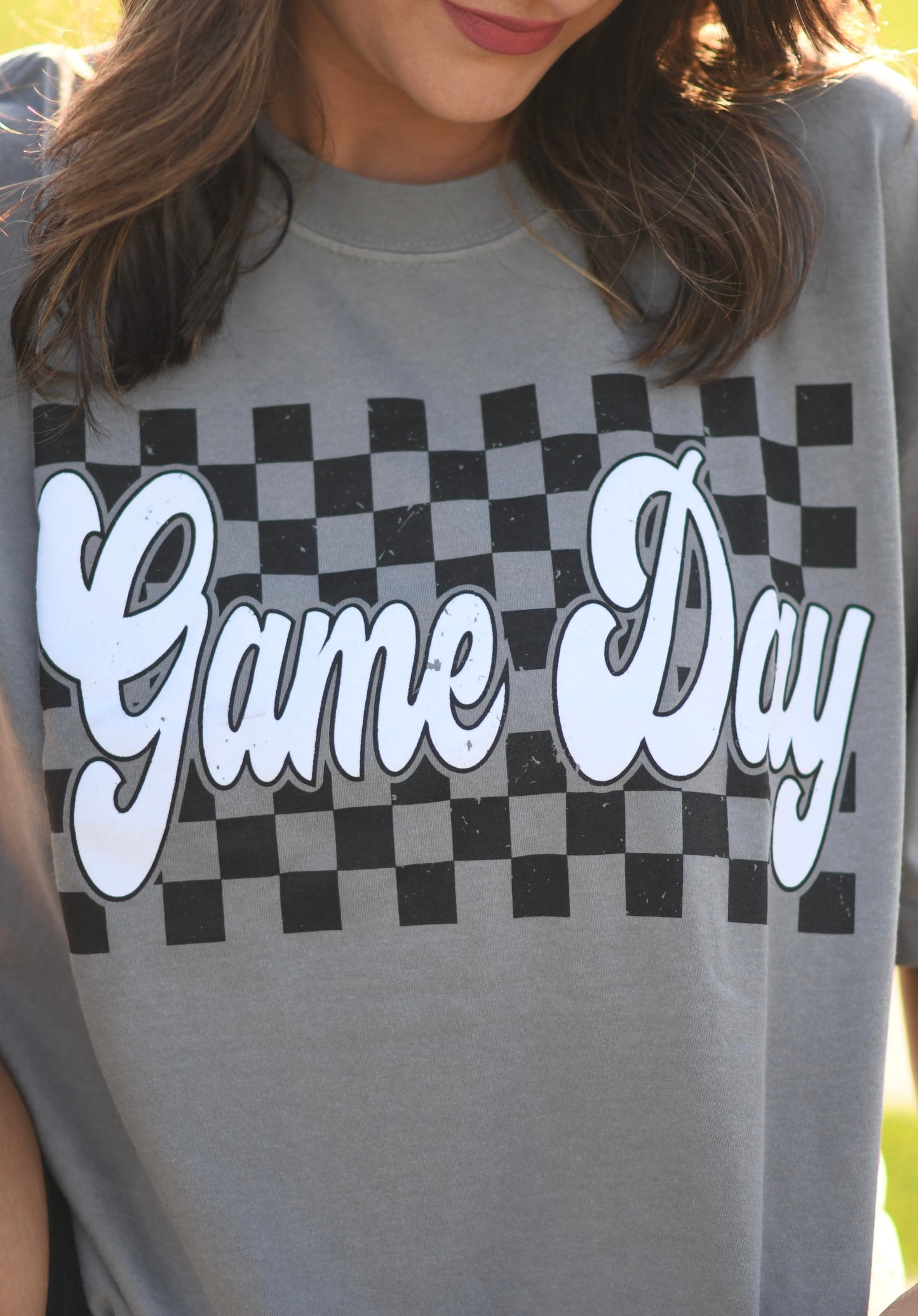 RTS Grey Game Day Puff Tee