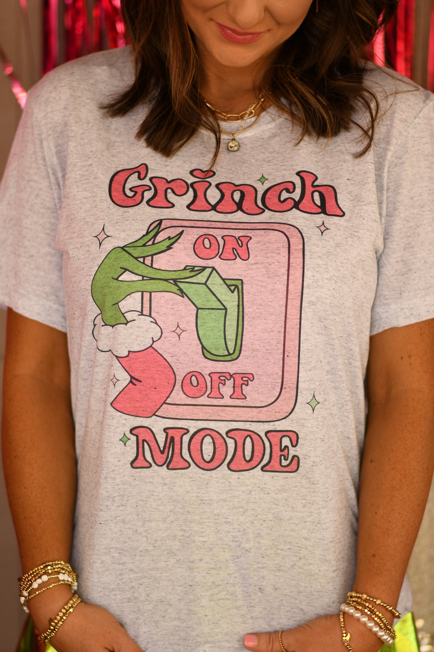 Grinch Mode On Tee - Youth and Adult