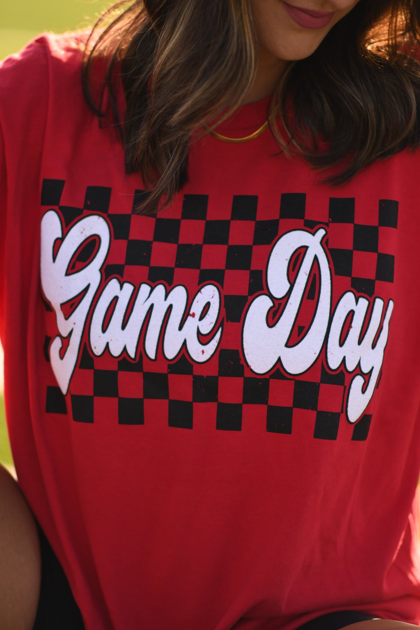 RTS Red Game Day Puff Tee