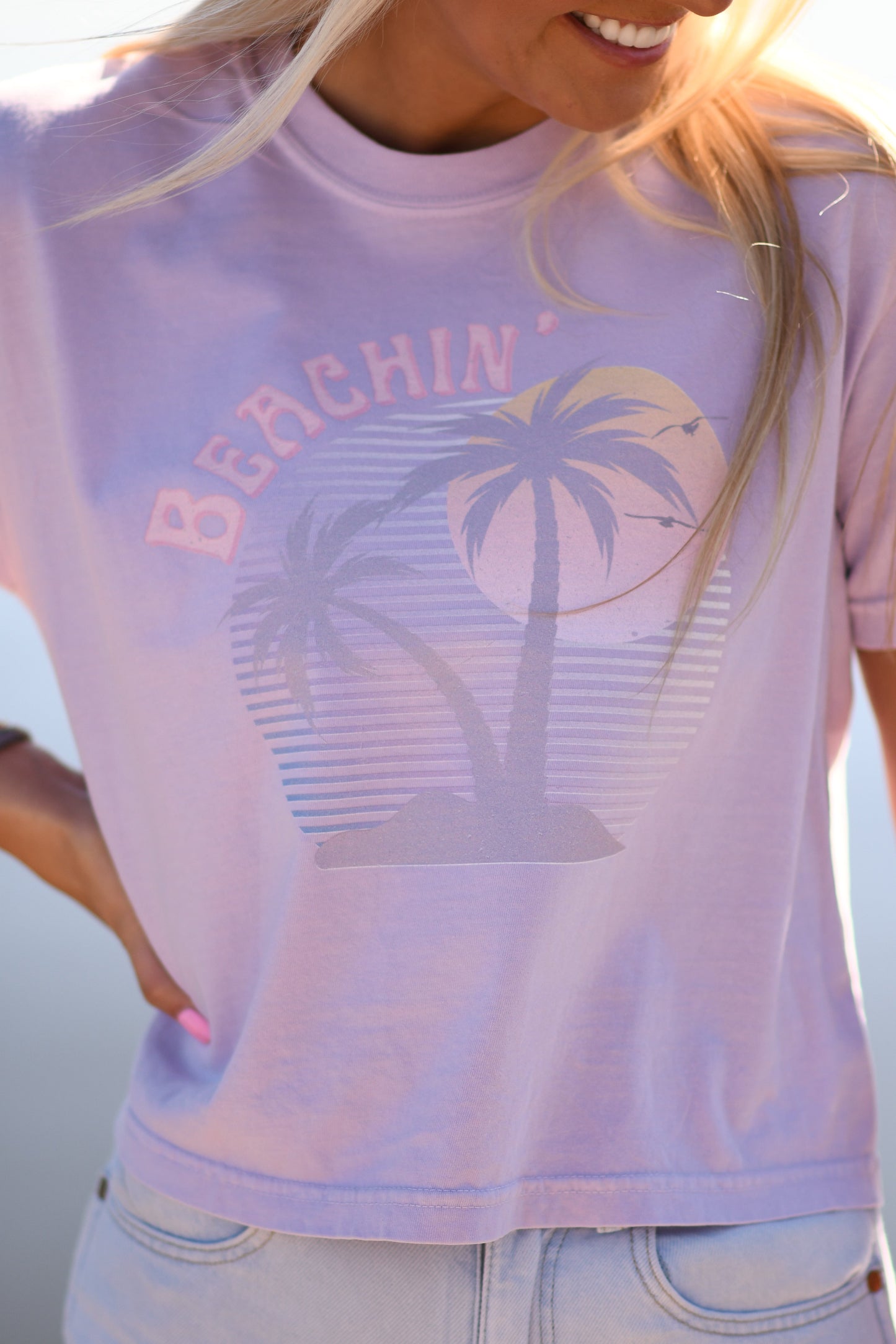 Beachin’ CROP/TEE