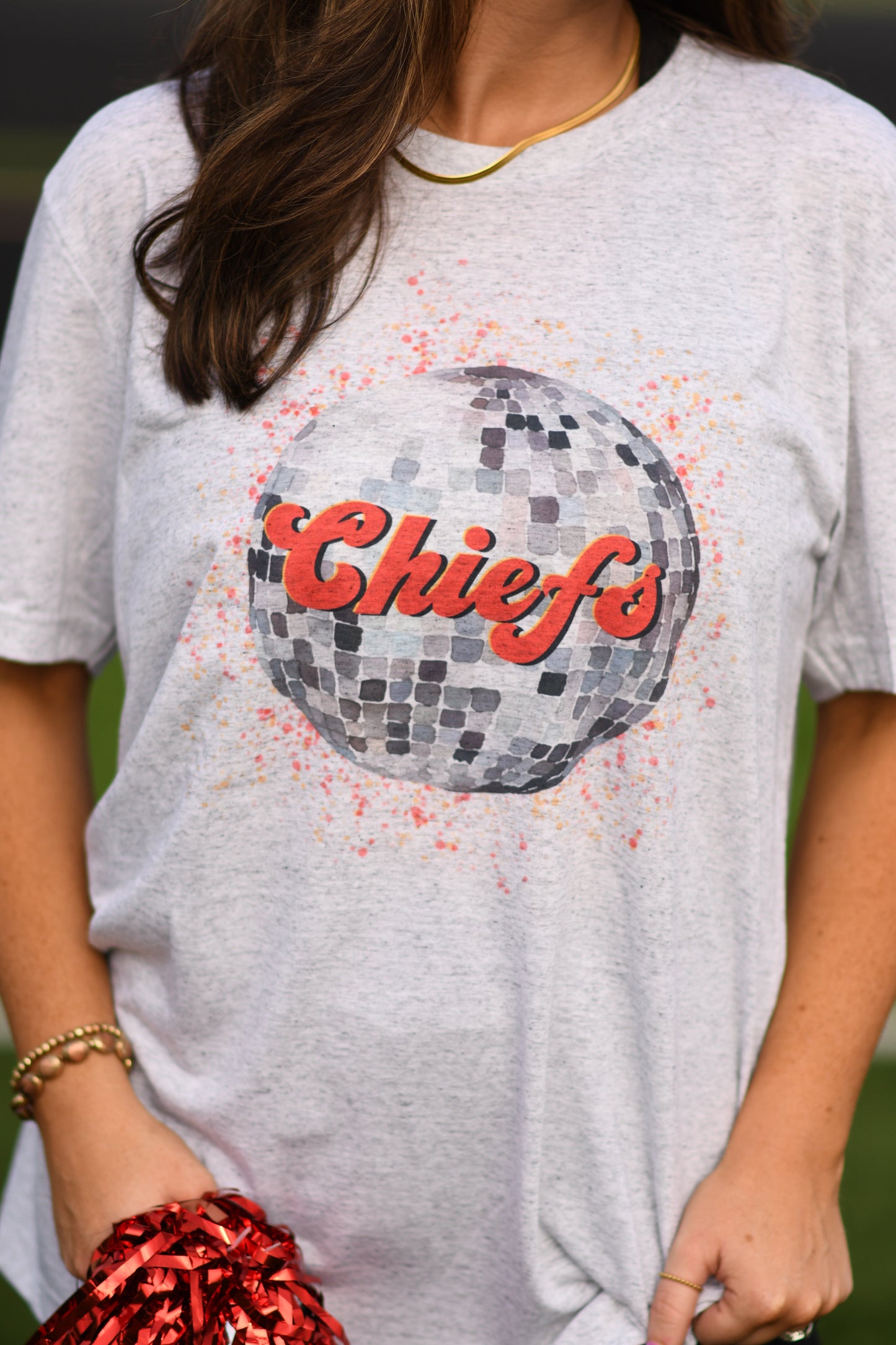 Chiefs Disco Ball Tee - Youth and Adult sizes