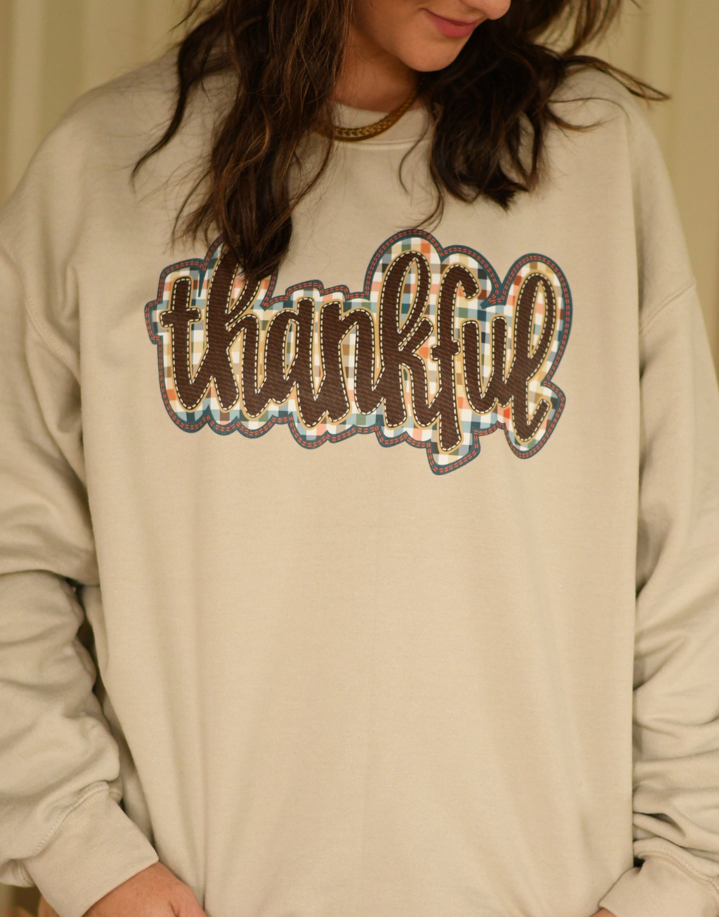 Thankful Plaid Tee or Sweatshirt