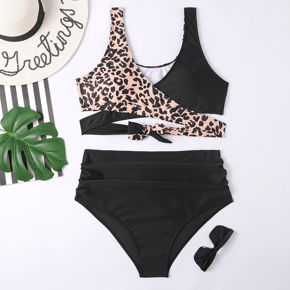 rts: The Leena Leopard Two Piece Swim