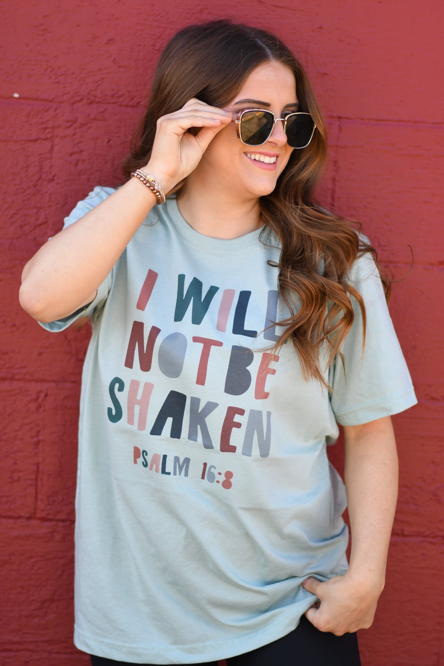 I Will Not Be Shaken Tee