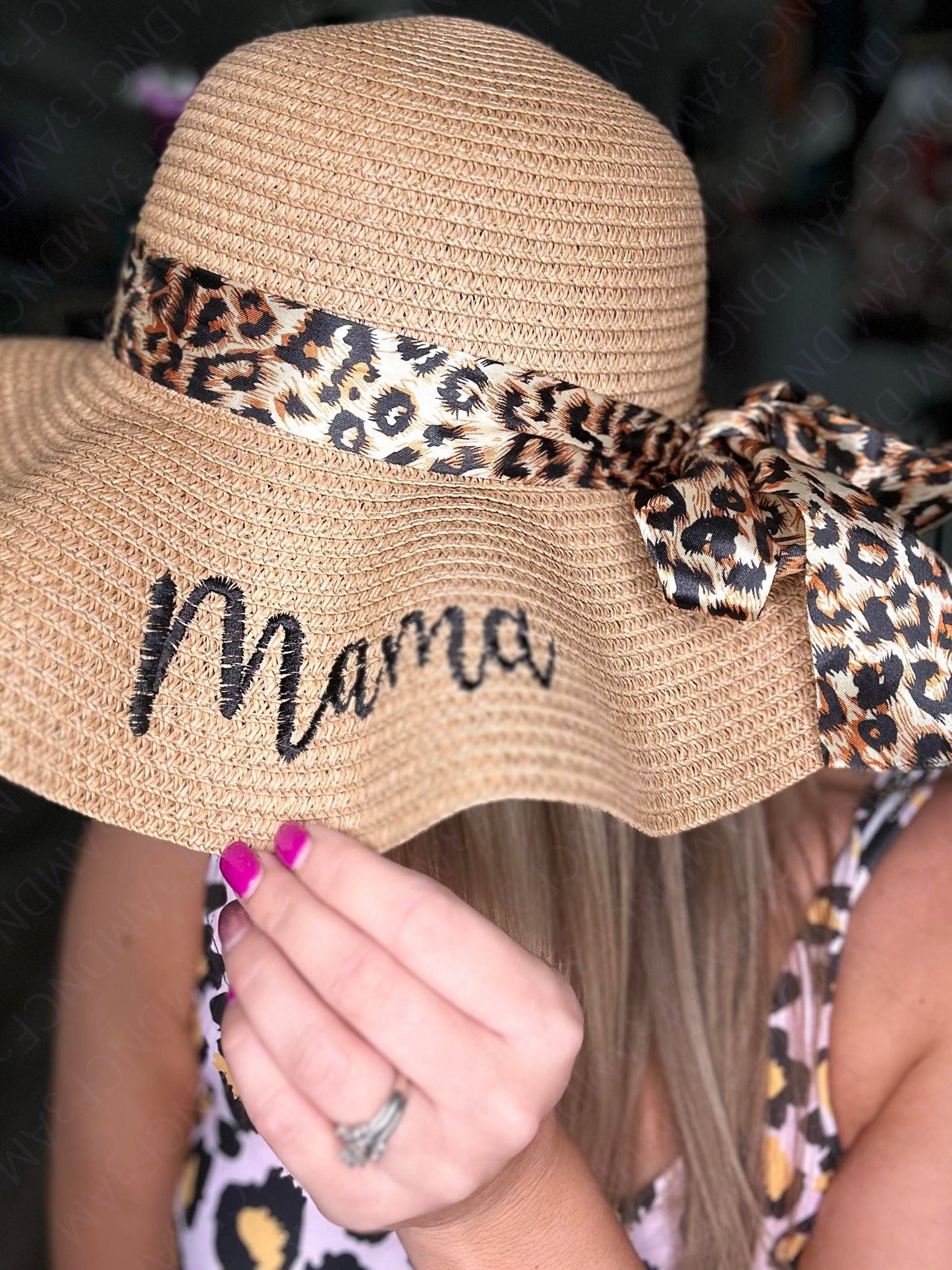 Mama and Mama's Girl Floppy sunhats