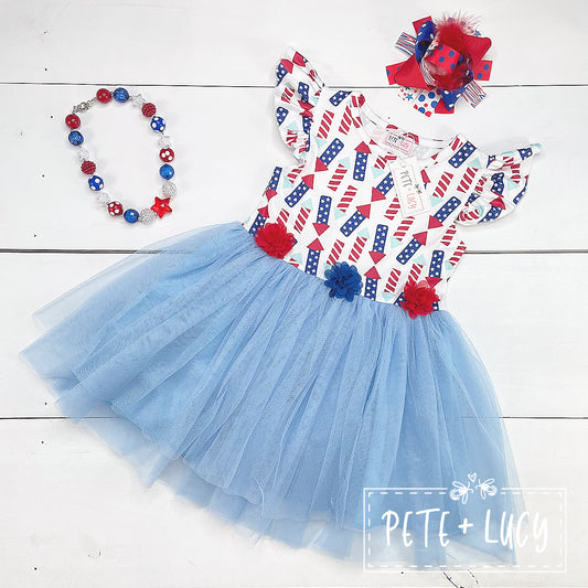 Fourth of July Tulle Dress